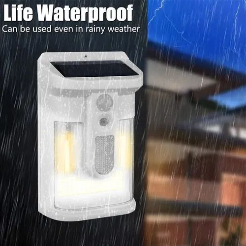 LUZ SOLAR LED CON SENSOR DE MOVIMIENTO